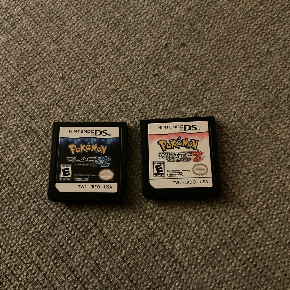Pokemon White 2 and Black 2 Games